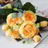 Rose Peony Artificial Silk Flowers Wedding Bouquet