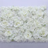 Silk Rose Flower Backdrop Decor