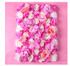 Silk Rose Flower Backdrop Decor