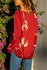 V Neck  Floral Printed T-Shirts