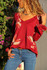 V Neck  Floral Printed T-Shirts