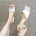Fashion Multicolour Open Toe Ankle Strap Women Sandals Sexy High Heels Lady Shoes Buckle 6.5cm Low Heel Summer Sandals