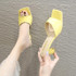 Fashion Multicolour Open Toe Ankle Strap Women Sandals Sexy High Heels Lady Shoes Buckle 6.5cm Low Heel Summer Sandals