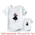 Fashion Family Matching Clothes Outfits Look Mother Daughter VOGUE Princess Tshirt Clothing Mommy and Me Family Look T-shirt