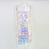 Thereadict Sexy Women Dress Off Shoulder Tassel Short Long Sleeve Sequin Dress Backless Vintage Autumn Club Party Dresses 2019