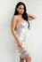 Thereadict Sexy Women Dress Off Shoulder Tassel Short Long Sleeve Sequin Dress Backless Vintage Autumn Club Party Dresses 2019