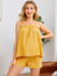 Maternity Frill Trim Cami Top & Shorts Set