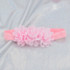 Baby Headband Flower Girls Pink Ribbon Hair Bands