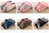 Women's Furry Cute Plush Fox Hair Fluffy Fur Winter Warm Slippers