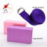 Yoga Blocks Stretch Strap D-Ring Belt