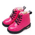 kids Leather Boots Boys Shoes Spring Autumn PU Leather Children Boots Fashion Toddler girls Boots Warm Winter Boots kids shoes