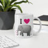 I Love Elephants Mug