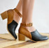 Women Sexy Pumps Vintage Buckle Strap Punk Women's booties