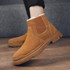 Men's winter cotton shoes plus velvet snow boots men's shoes high shoes shoes sneakers