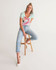 Flamingo Life FLAMINGO FUN Women's V-Neck Tee