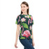 Flamingo Flower Women's Tee