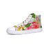 Flamingo Life Plumeria Hightop Canvas Shoes in Mens and Womens Sizes