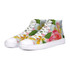 Flamingo Life Plumeria Hightop Canvas Shoes in Mens and Womens Sizes