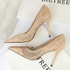 Lace  Pointed Toe Women high heels Stiletto