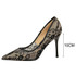 Lace  Pointed Toe Women high heels Stiletto