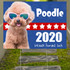 Dogs 2020 Because Humans Suck Sign Vote Dogs 2020 Yard Sign Poodle Gifts For Dog Lovers
