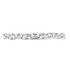 Diamond Stackable Band | 10kt White Gold Womens Round Diamond Zigzag Stackable Band Ring 1/5 Cttw |  Splendid Jewellery