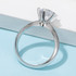 Classic Round Cut Moissanite Diamond Solitaire Ring