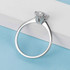 Classic Round Cut Moissanite Diamond Solitaire Ring