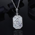 Moon and Star 925 Sterling Silver  Pendant Necklace