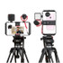 DIGITBLUE Pro Smartphone Video U-Rig | 3 Shoe Mounts Filmmaking Case | Handheld Phone Video Stabilizer | Grip Tripod Mount Stand
