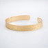 Cuff Bracelet, Gold Plated Bracelet, Open