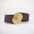 Men's Leather Bracelet, Men's Bracelet, Gold