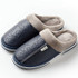 Waterproof Warm Leather Indoor Slipper for Men