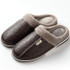 Waterproof Warm Leather Indoor Slipper for Men