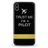 Trust Me I'm a Pilot (Epaulette) Designed iPhone Cases