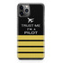 Trust Me I'm a Pilot (Epaulette) Designed iPhone Cases