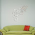 24PCS Circle 3D DIY Home Decor TV Wall Sticker Decoration Mirror Wall Stickers