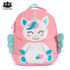 Cocomilo 3D Cartoon Unicorn Kids School Bag Kawaii Soft Pink Unicorn Cute Kindergarten Backpack Toddler Baby Bag Children Gift