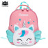 Cocomilo 3D Cartoon Unicorn Kids School Bag Kawaii Soft Pink Unicorn Cute Kindergarten Backpack Toddler Baby Bag Children Gift