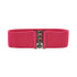 Women Fashion Stretch Buckle High Waist Belt Ladies Wide Elastic Cinch Corset Clubs Party Waistband Girls Ladies Belt New Hot