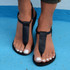 Women Shoes 2019 Gladiator Sandals Women Bohemia Comfortable T-Strap Ladies  Sandals Beach Shoes Flip Flops Sandales Femme