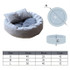 HOOPET Pet Cat Sofa Dog Beds Breathable Bottom Soft Warm Cat Bed House for Small Medium Dogs Pads Products for Dogs