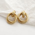 Trendy Gold Color Earrings