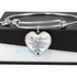 To my girlfriend: Gift Ideas for girlfriend, girlfriend bangle, to my girlfriend bangle, beautiful girlfriend bangle, best gifts for girlfriend, birthday gifts for girlfriend, boyfriend and girlfriend bangle 767fHbb