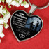 'To My Girlfriend Necklace Best Gifts For Her " I Love You" 371GFS