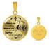 To My Wife Luxury Necklace: Husband And Wife Necklace,Birthday Gifts For Her, Perfect Wedding Gift For Wife 215so