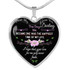 To my wife: Gift Ideas for wife, beautiful wife necklace, wife necklace, to my wife necklace, best gifts for wife, birthday gifts for wife, husband and wife necklace 946fwsn