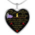To my granddaughter: Gift Ideas for granddaughter,Birthday gifts for granddaughter, best gifts for granddaughter, special granddaughter necklace, amazing granddaughter necklace, to my granddaughter necklace, 883fDgn