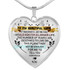 To my wife: Gift Ideas for wife, beautiful wife necklace, wife necklace, to my wife necklace, best gifts for wife, birthday gifts for wife, husband and wife necklace 787fwbn
