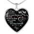 To my mom: Gift Ideas for mom, beautiful mom necklace, mom necklace, to my mom necklace, best gifts for mom, birthday gifts for mom, mother and daughter necklace 779fmsn